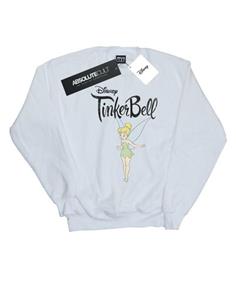 Disney Girls Tinker Bell Flying Tink Sweatshirt 12-13 wit