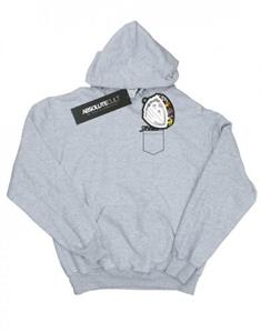 Looney Tunes Daffy Duck-hoodie met nepzak voor meisjes 12-13 wit