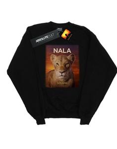 Disney Girls The Lion King film Nala Poster Sweatshirt 12-13 zwart