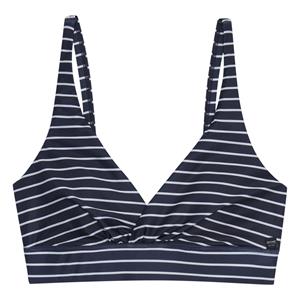 Regatta Dames/Dames Paloma Stripe Gestructureerde Bikinitop (Marine / Wit)