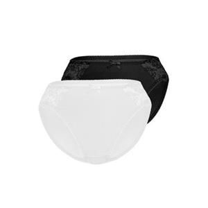 Sassamode Slip met inzet bovenaan (2 stuks, Set van 2)