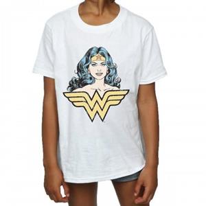 Wonder Woman meisjes gaas katoenen T-shirt 12-13 wit