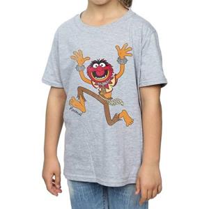 The Muppets Het klassieke dieren-T-shirt voor meisjes van Muppets 7-8 Years wit