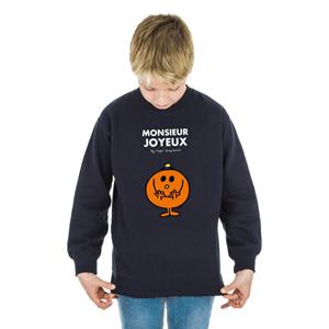 Monsieur Madame MONSIEUR JOYEUX kindersweater 4 ans marineblauwe kleur
