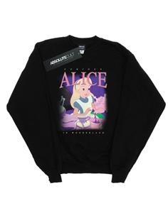 Disney Jongens Alice in Wonderland Montage Sweatshirt 12-13 zwart