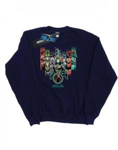 DC Comics Boys Aquaman Unite The Kingdoms-sweatshirt 12-13 wit