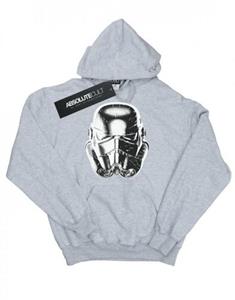 Star Wars Jongens Stormtrooper Warp Speed ​​Helm Hoodie 9-11 Years wit