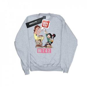 Disney Boys Wreck It Ralph Belle en Vanellope sweatshirt 9-11 Years wit