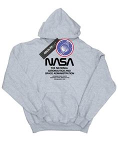 NASA jongens worm Blurb hoodie 12-13 grijs
