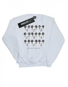 Disney jongens Mickey Mouse knipoog en glimlach sweatshirt 12-13 wit