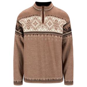 Dale of Norway Blyfjell Unisex Sweater mehrfarbig L - Farbe mountainstone-offwhite-coffee