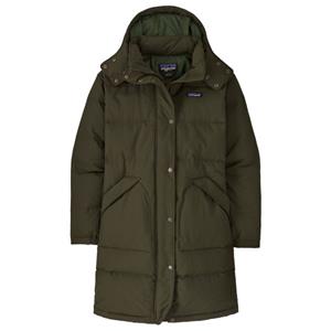 Patagonia - Women's Downdrift Parka - Lange jas, olijfgroen