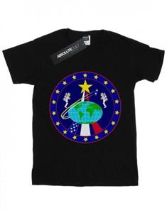 NASA jongens klassiek Globe astronauten T-shirt 9-11 Years wit