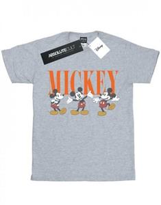 Disney jongens Mickey Mouse poseert T-shirt 3-4 Years grijs