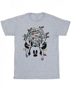 Disney jongens Mickey Mouse kerst hoofdlichten T-shirt 9-11 Years wit
