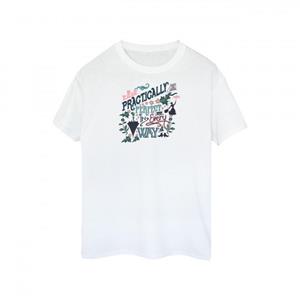 Mary Poppins meisjes vrijwel perfect in elk opzicht katoenen T-shirt 12-13 wit