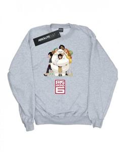 Disney jongens Big Hero 6 Baymax knuffel sweatshirt 9-11 Years wit