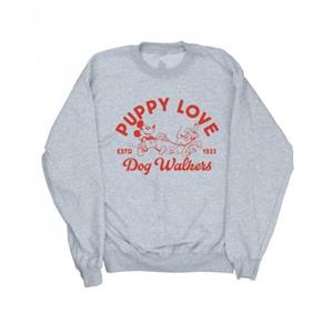 Disney Mickey Mouse Puppy Love-sweatshirt voor jongens 9-11 Years wit