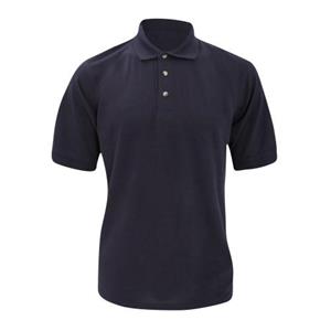 Kustom Kit Chunky Superwash 60c herenpoloshirt met korte mouwen L zwart