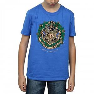 Harry Potter jongens krans katoenen kerst-T-shirt 12-13 wit