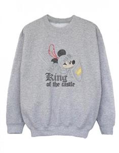 Disney jongens Mickey Mouse koning van het kasteel sweatshirt 9-11 Years wit