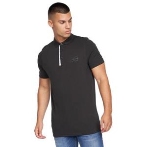 Crosshatch McClay-poloshirt voor heren S houtskool