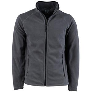 Tee Jays Active lichtgewicht fleecejack met volledige ritssluiting voor heren 2XL zwart