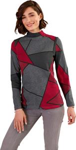 Your Look... for less! Shirt met opstaande kraag