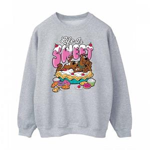 Scooby Doo heren leven is zoet sweatshirt L wit