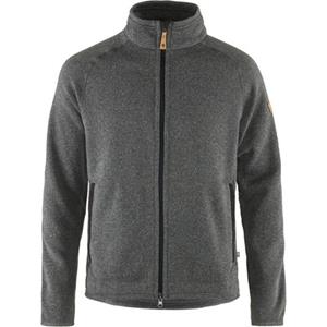 Fjällräven Övik Fleece Zip Sweater Vest Donkergrijs