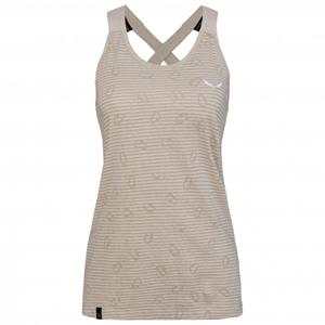 Salewa - Women's Lavaredo Hemp Graphic Tanktop - Tanktop, grijs