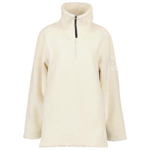 Didriksons - Women's Marina Half-Zip - Fleecetrui, wit/beige