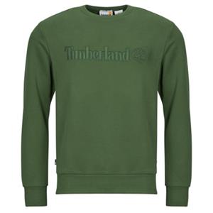 Timberland - Embroidery Tonal Crew Neck - Trui, olijfgroen