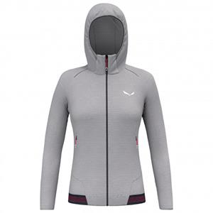 Salewa - Women's Pedroc PolarLite Hooded Jacket - Fleecevest, grijs