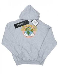 Disney Boys Mickey Mouse-hoodie voor onze planeet 5-6 Years wit