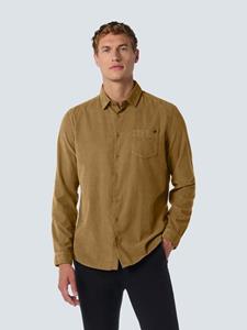 Overhemd Lange Mouw No Excess Corduroy Overhemd Bruin