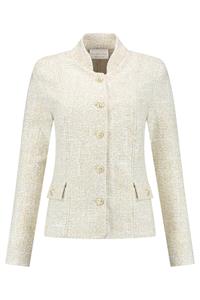 Helena Hart Blazer gigi lux kort 7537 naturel