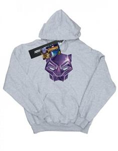 Marvel Heren Avengers Infinity War Black Panther geometrische hoodie L wit