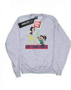 Disney Boys Wreck It Ralph Eat Your Fruit-sweatshirt 9-11 Years wit