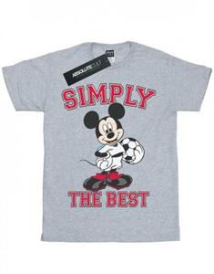 Disney Boys Mickey Mouse gewoon het beste T-shirt 12-13 wit