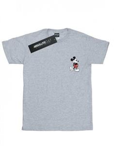 Disney Mickey Mouse Kickin Retro borst-T-shirt voor jongens 9-11 Years wit