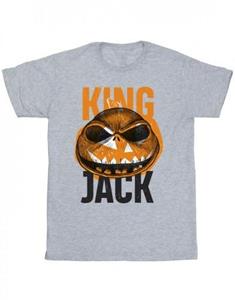 Disney Boys The Nightmare Before Christmas King Jack T-shirt 9-11 Years wit