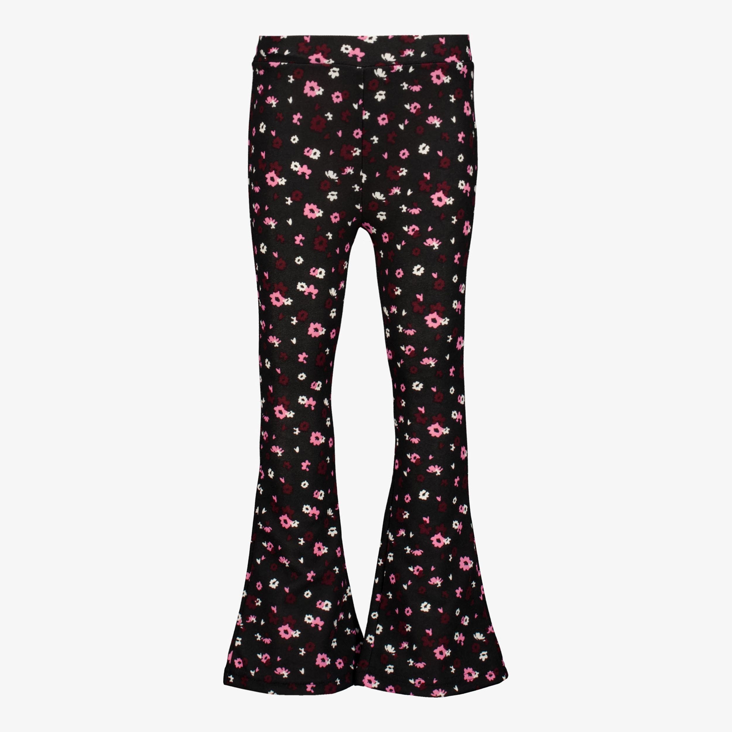 TwoDay flared meisjes broek met bloemenprint