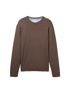 tomtailor Tom Tailor Basic Crewneck Knit
