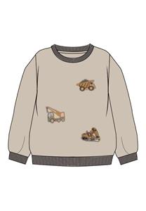 name it Summer Mooi sweatshirt Sand
