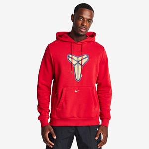 Kobe Nike Dri-FIT basketbalhoodie voor heren - Rood