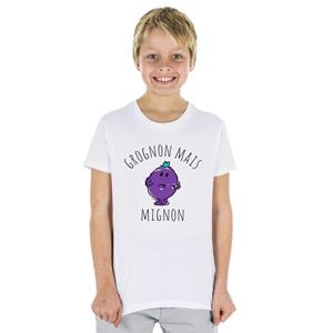 Monsieur Madame Mopperig MAAR LEUK Kinder T-shirt 2 ans wit
