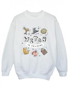 Harry Potter meisjesheks in training sweatshirt 9-11 Years wit