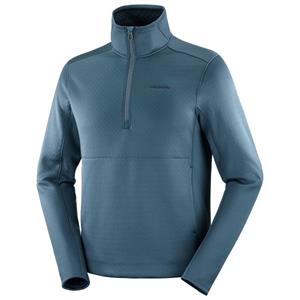 Salomon - Sntial Midfleece Half Zip - Fleecetrui, blauw