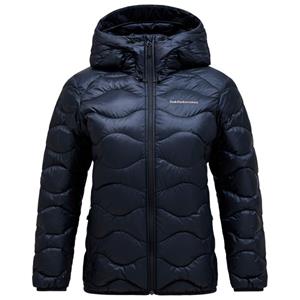 Peak Performance - Women's Helium Down Hood Jacket - Donsjack, blauw/zwart